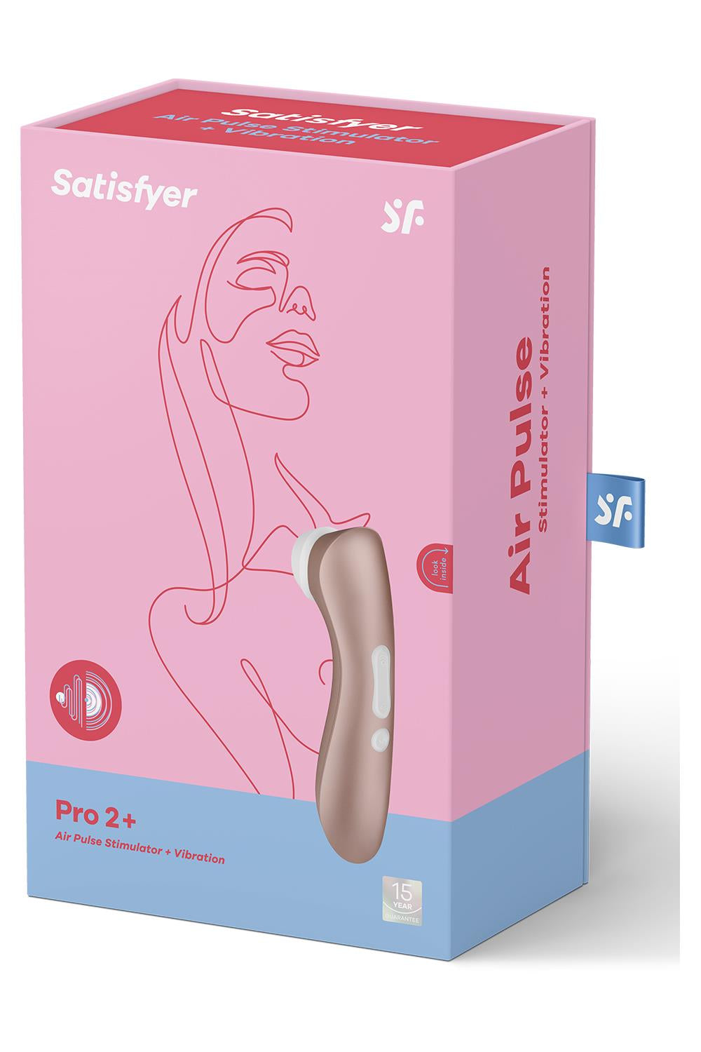 Satisfyer Pro 2+ Generation 2 – Klitorisstimulator med Airpulse™